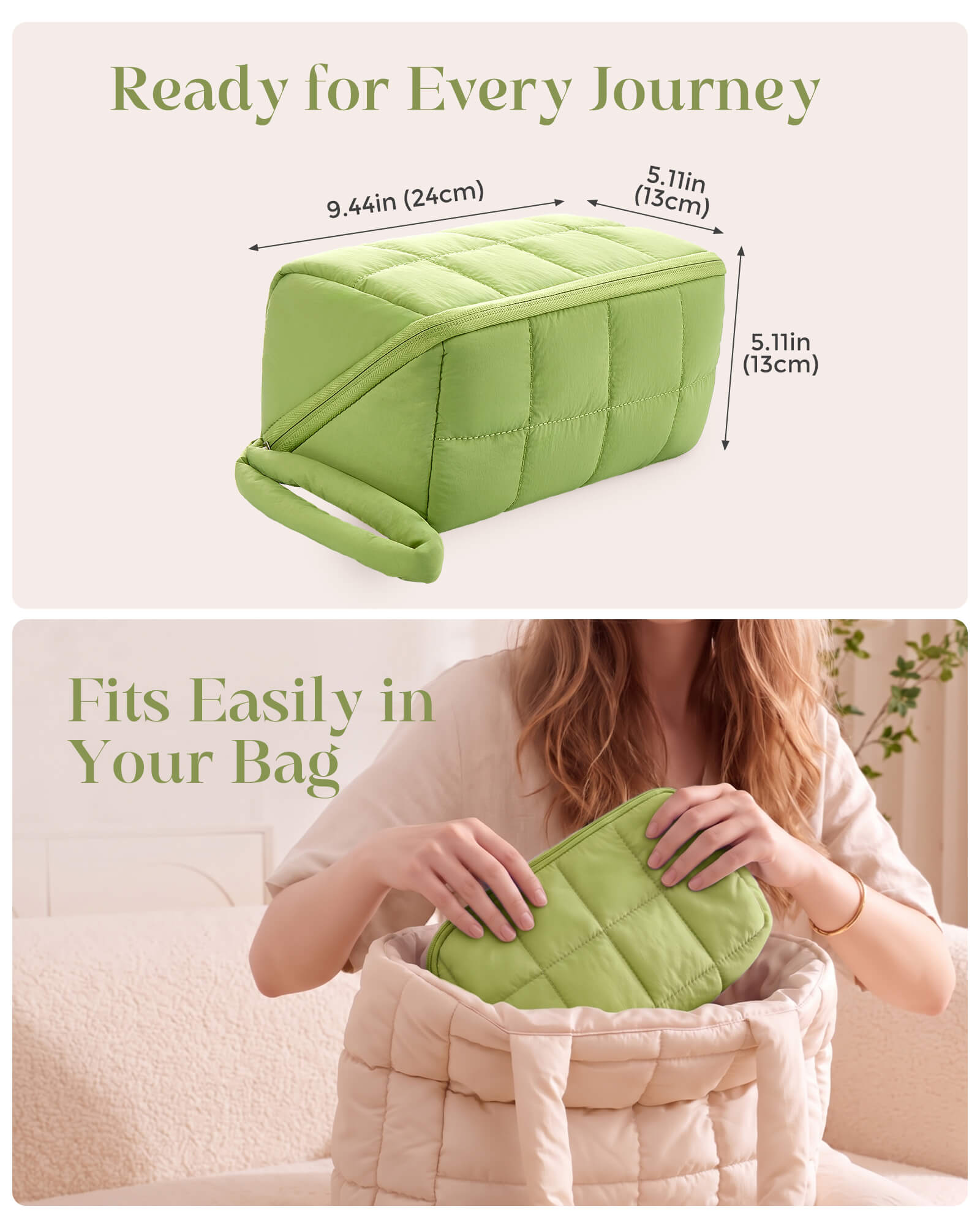 Ultra-Light Travel Makeup Organizer Bag - Preorder
