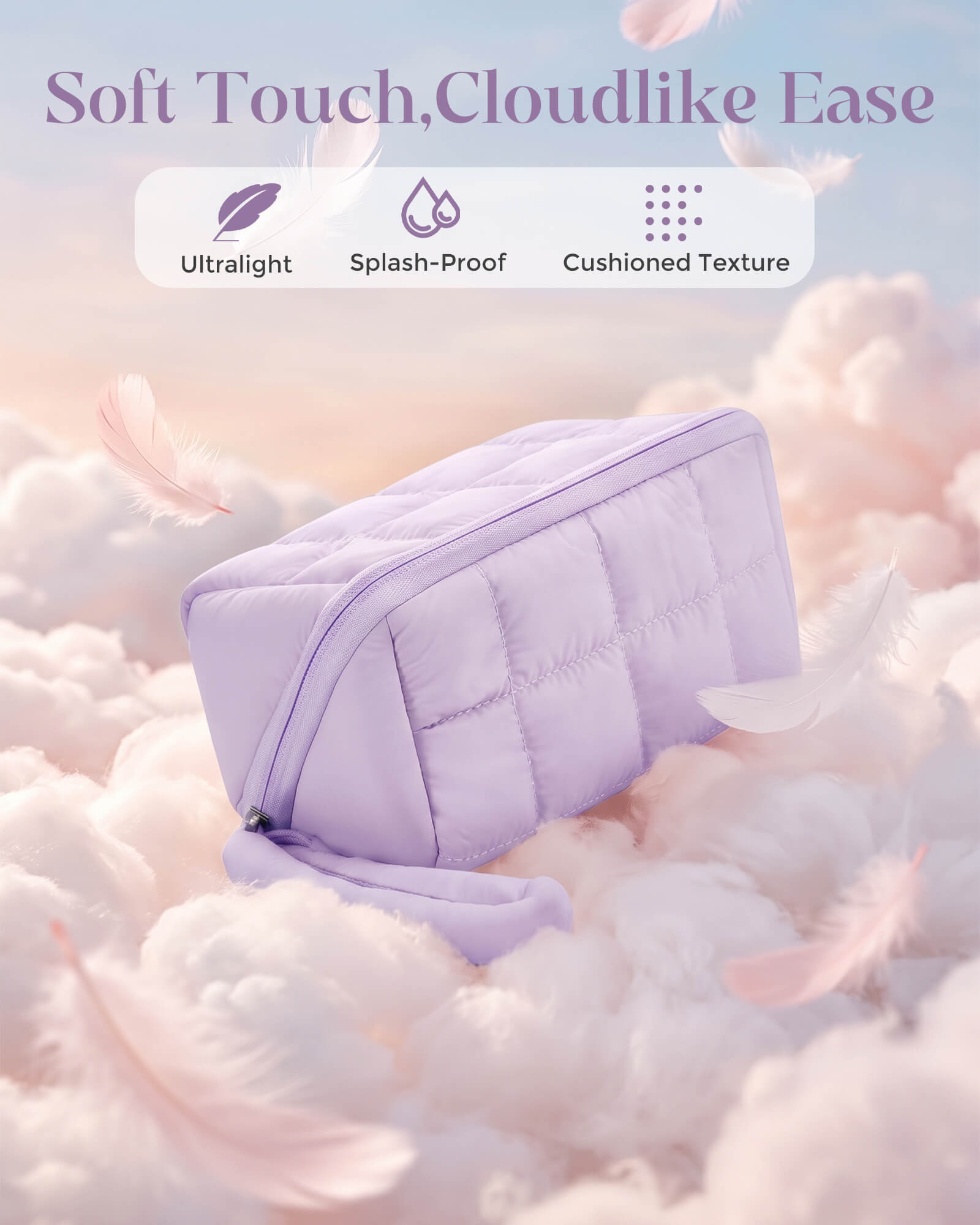Ultra-Light Travel Makeup Organizer Bag - Preorder