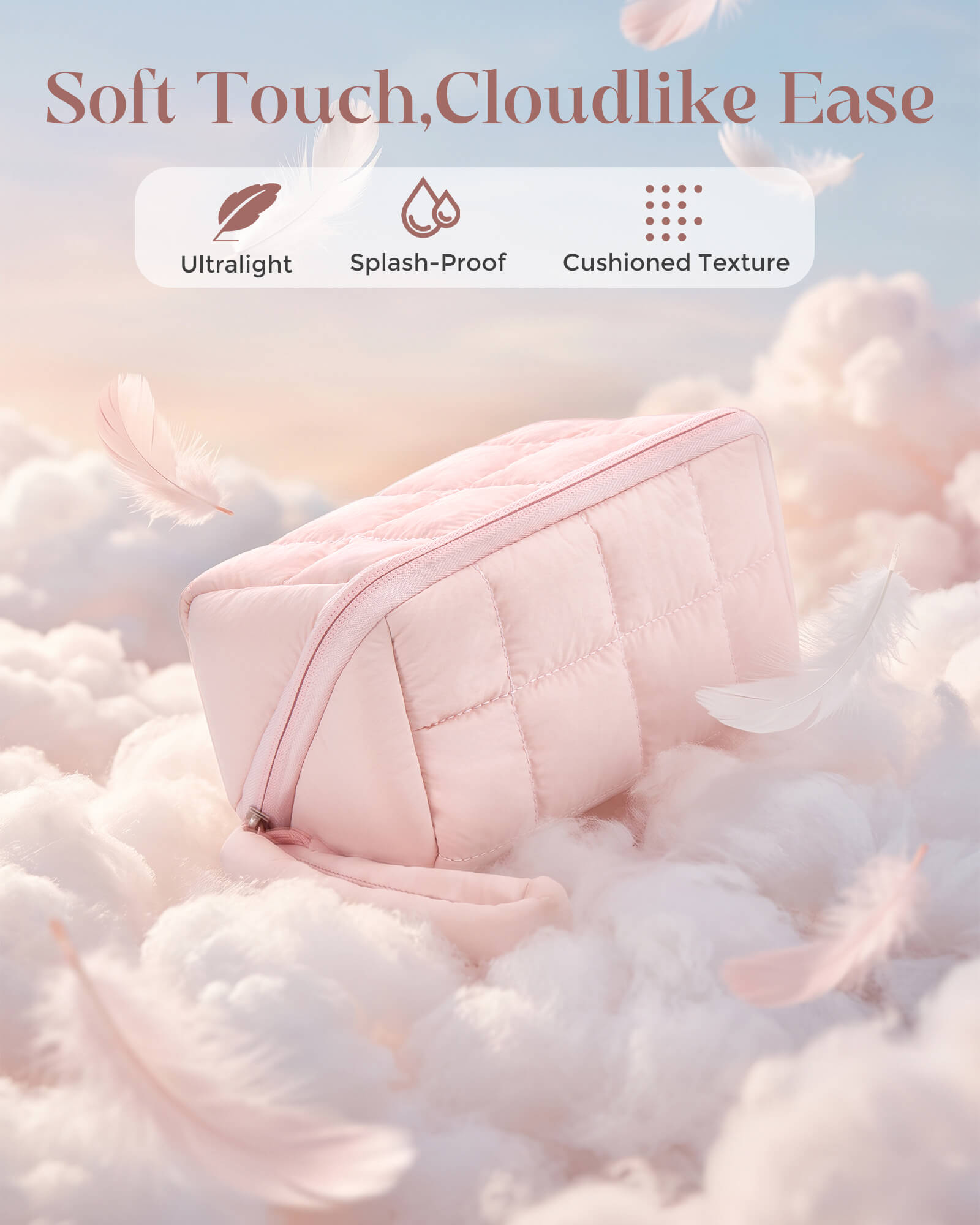Ultra-Light Travel Makeup Organizer Bag - Preorder