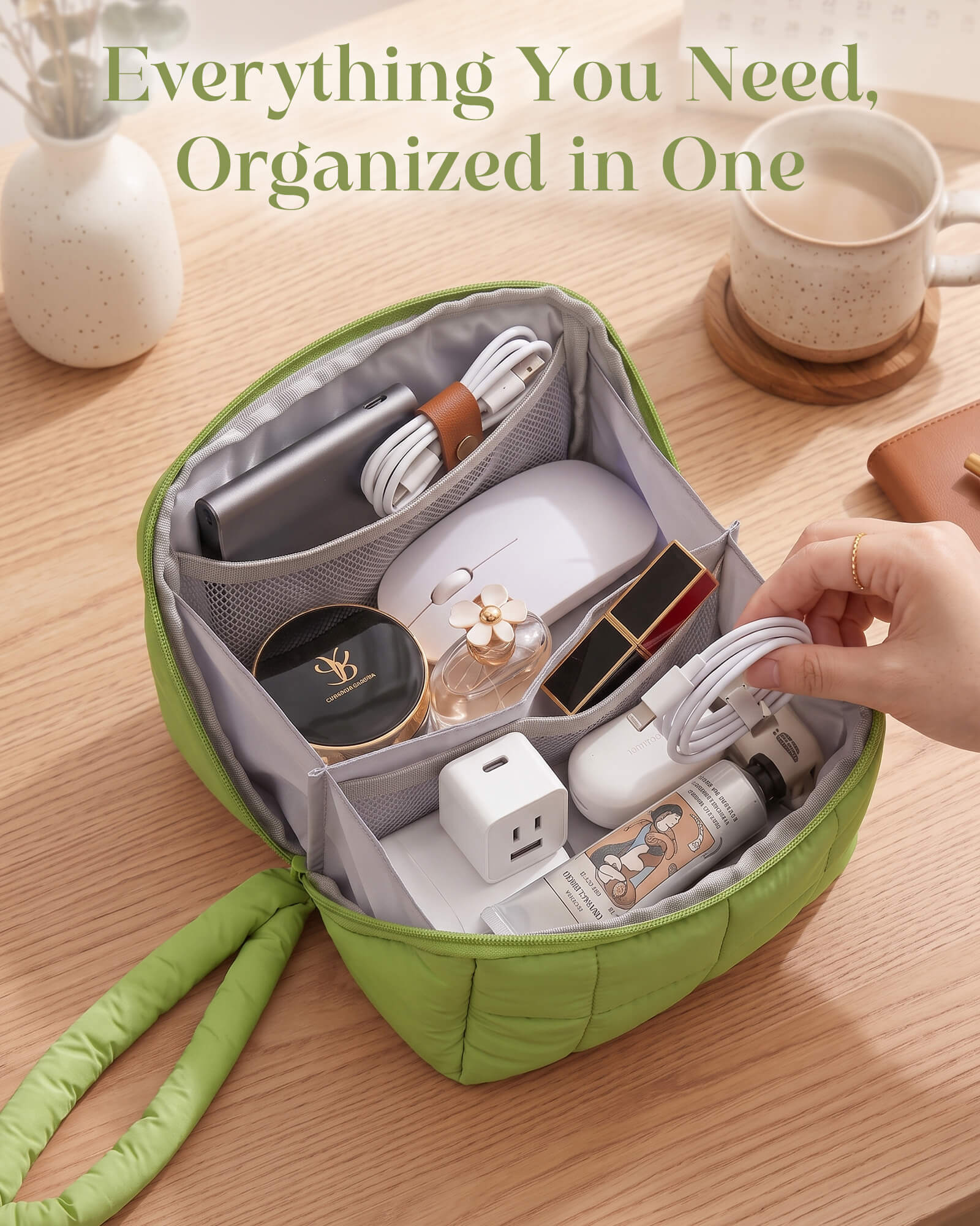 Ultra-Light Travel Makeup Organizer Bag - Preorder