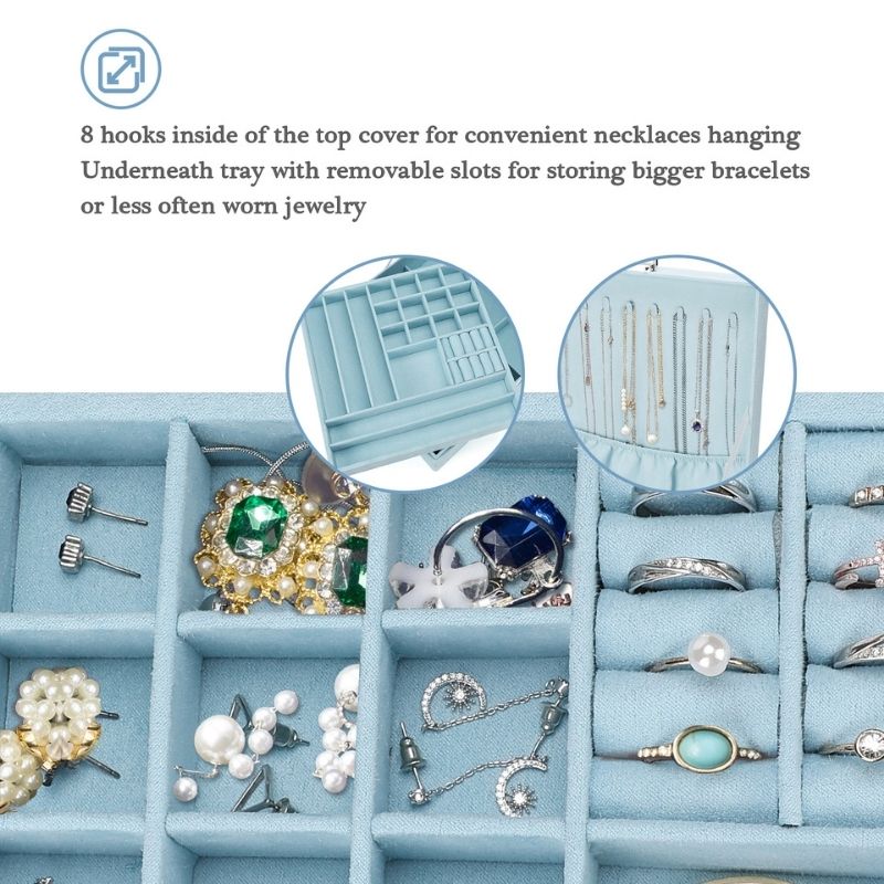 velvet jewelry box