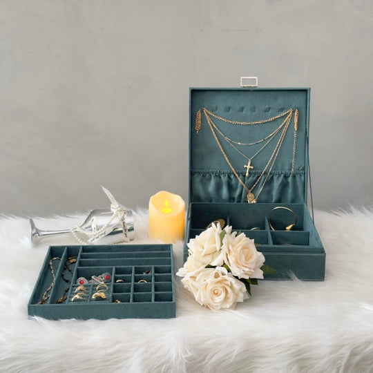 velvet jewelry box