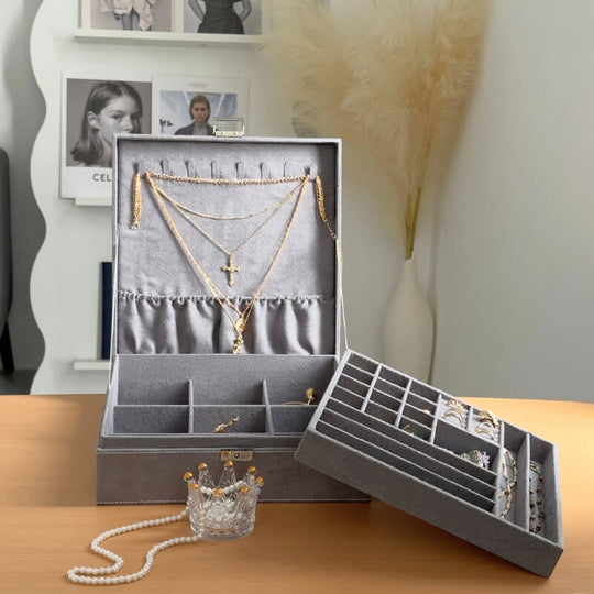 velvet jewelry box