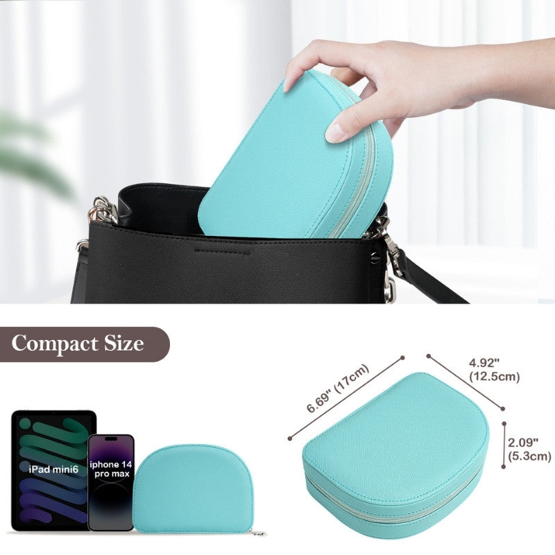 Small Seashell-shaped Travel Jewelry Box