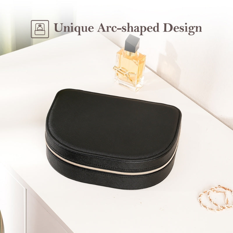 Small Seashell-shaped Travel Jewelry Box