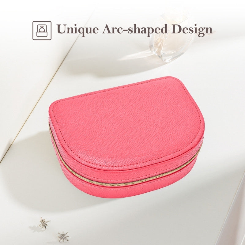Small Seashell-shaped Travel Jewelry Box