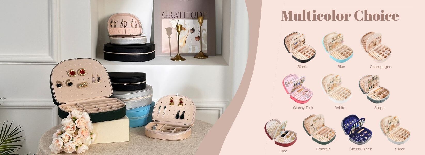 Small Travel Jewelry Box