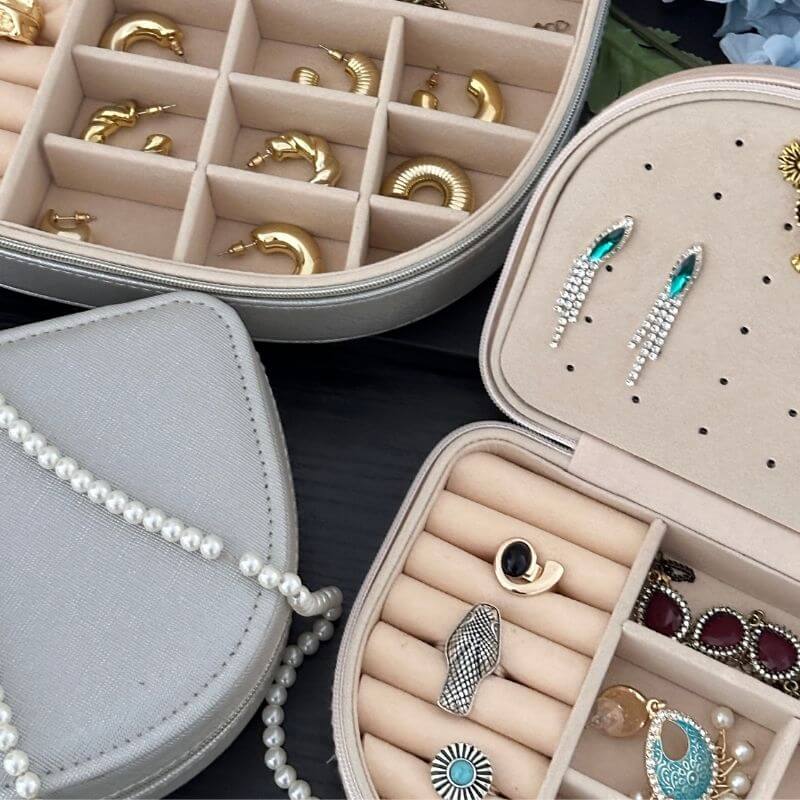 Small Travel Jewelry Box