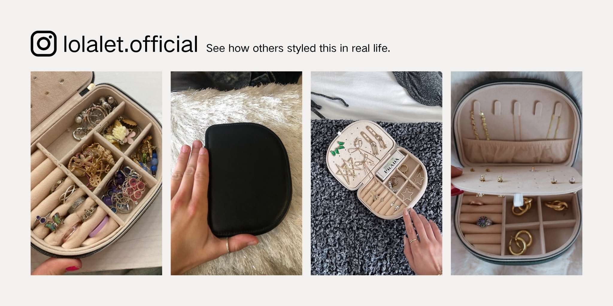Small Travel Jewelry Box