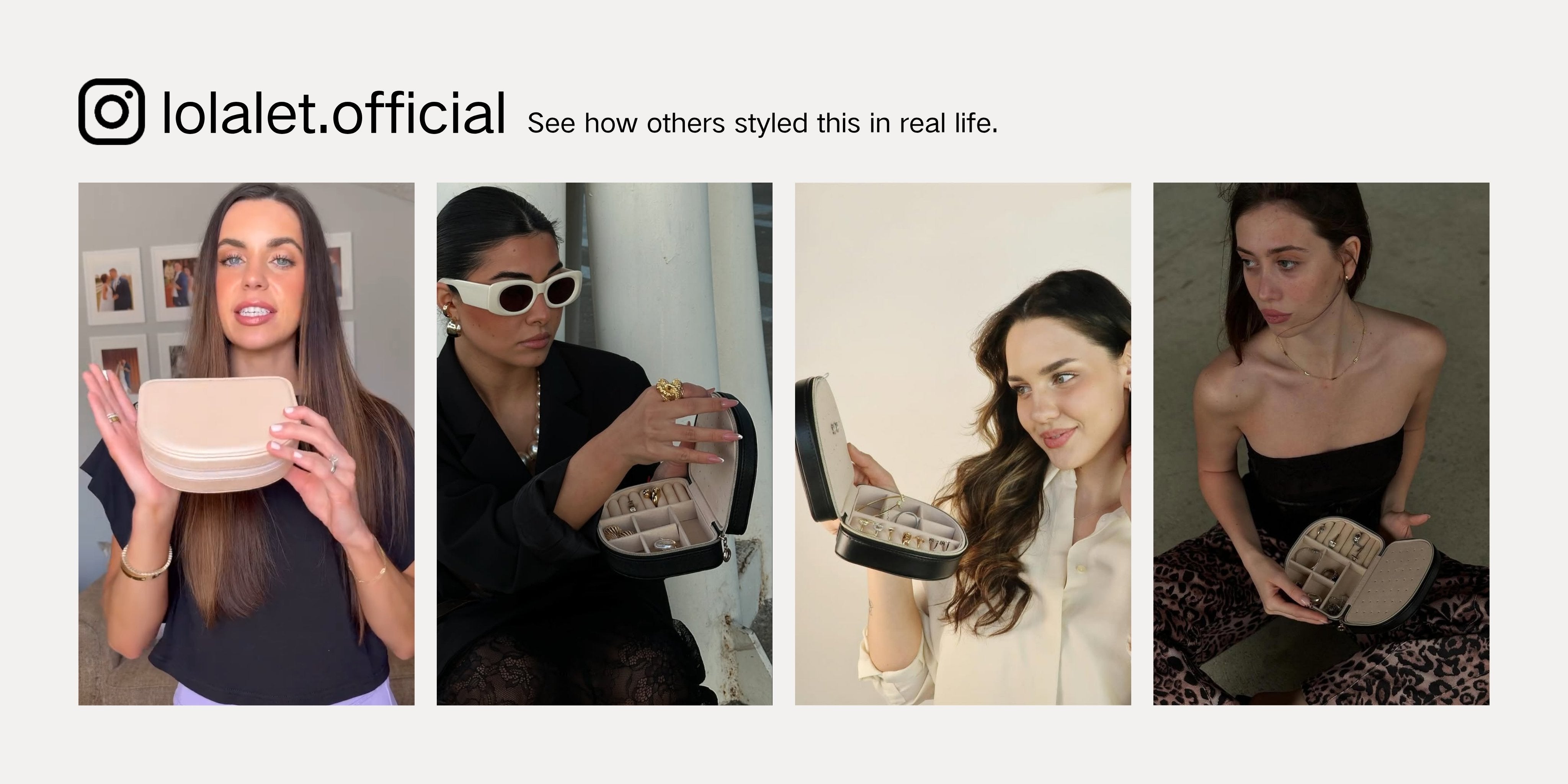 Small Travel Jewelry Box