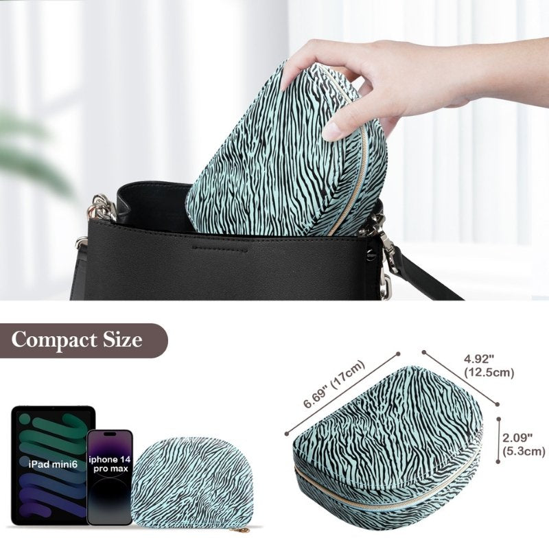Small Seashell-shaped Travel Jewelry Box