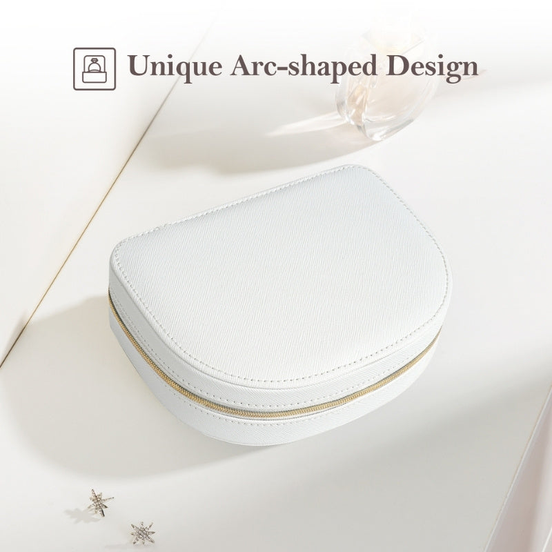 Small Seashell-shaped Travel Jewelry Box
