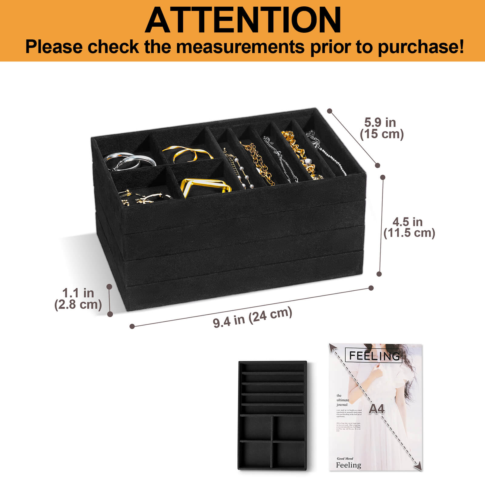 jewelry tray for drawer