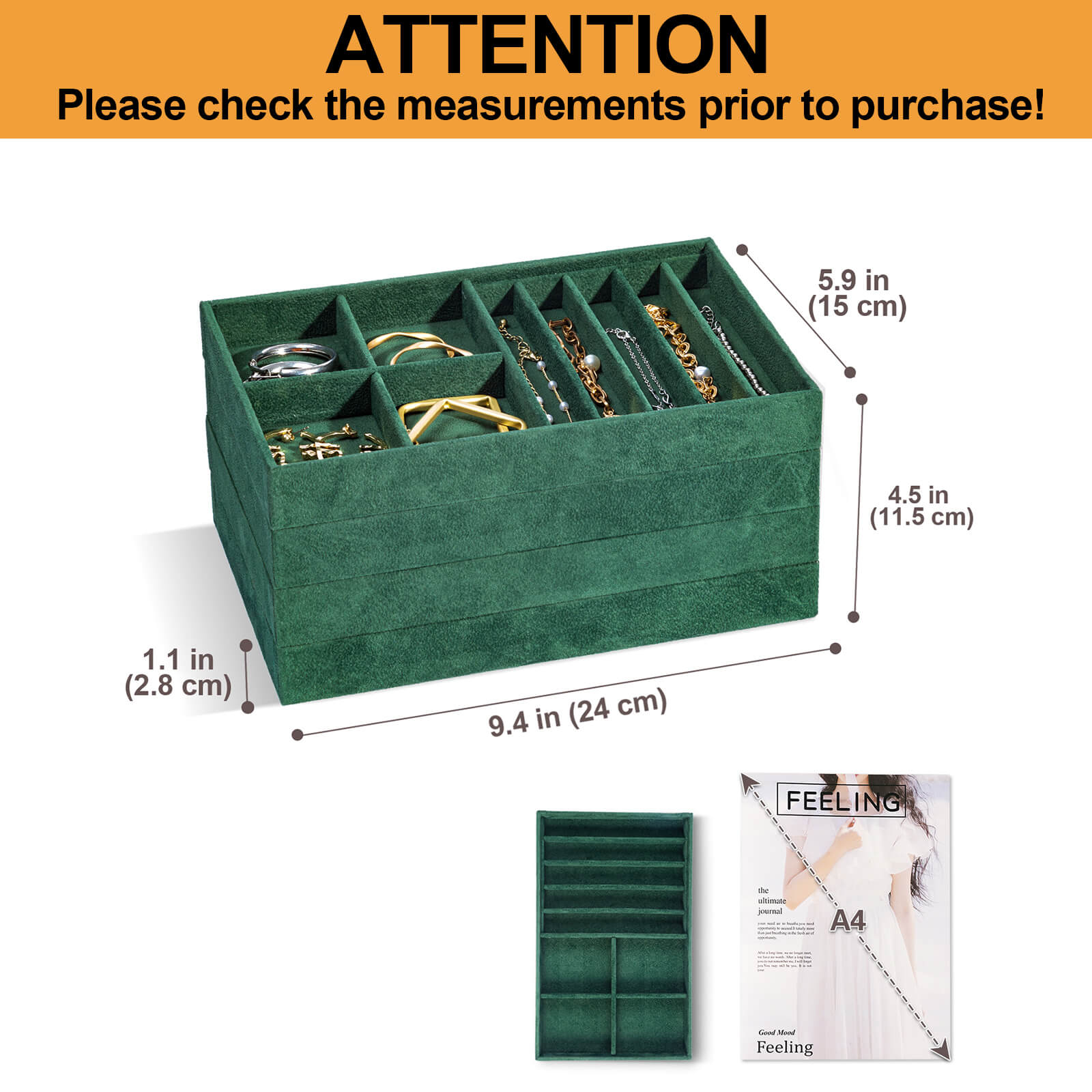 jewelry tray for drawer