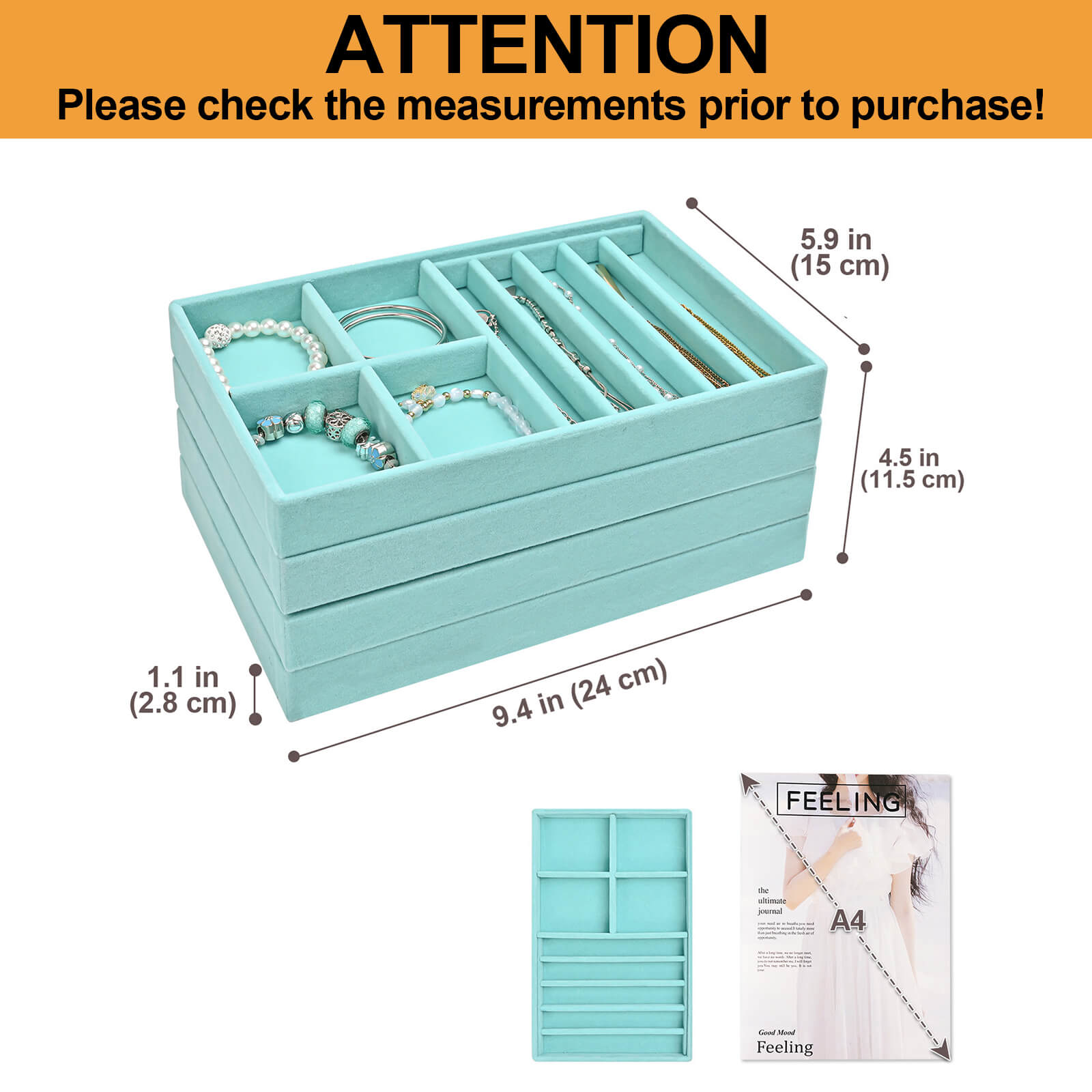 jewelry tray for drawer