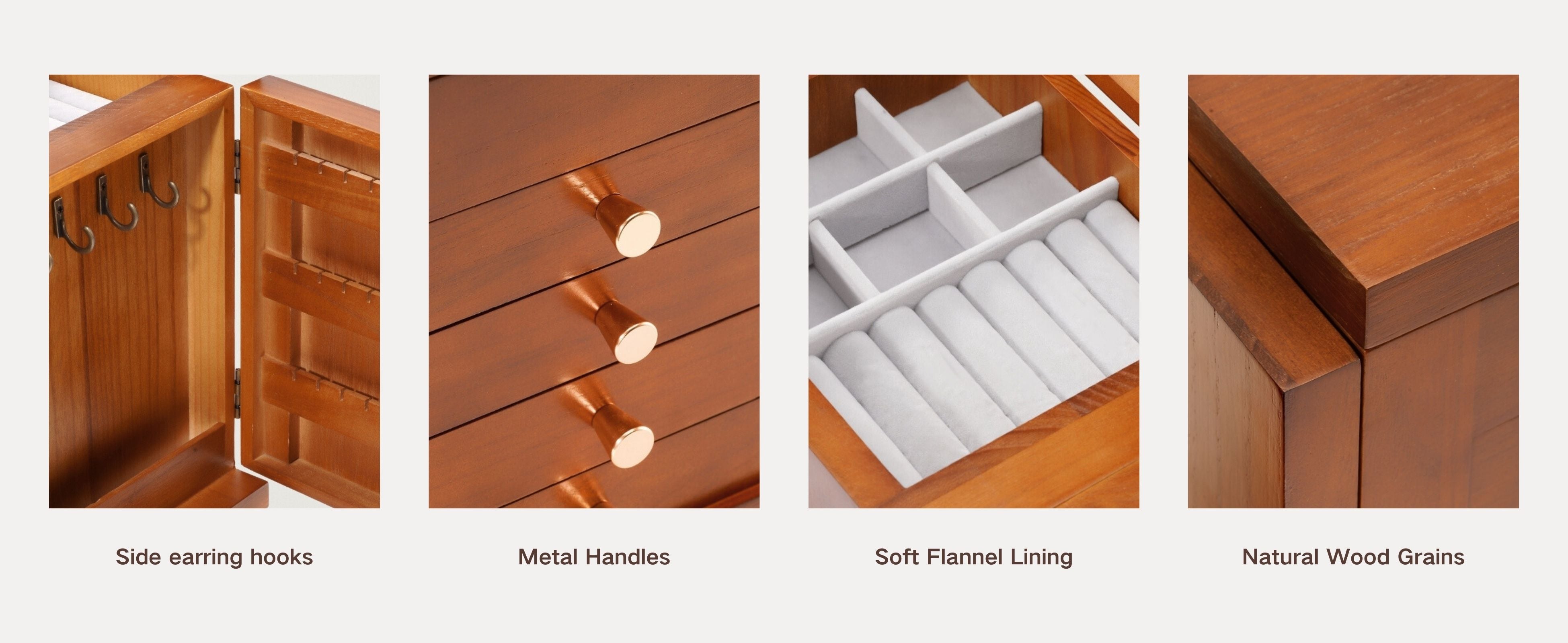 Large Wooden Jewelry Box