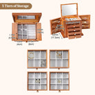 Large Wooden Jewelry Box
