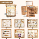 Large Wooden Jewelry Box