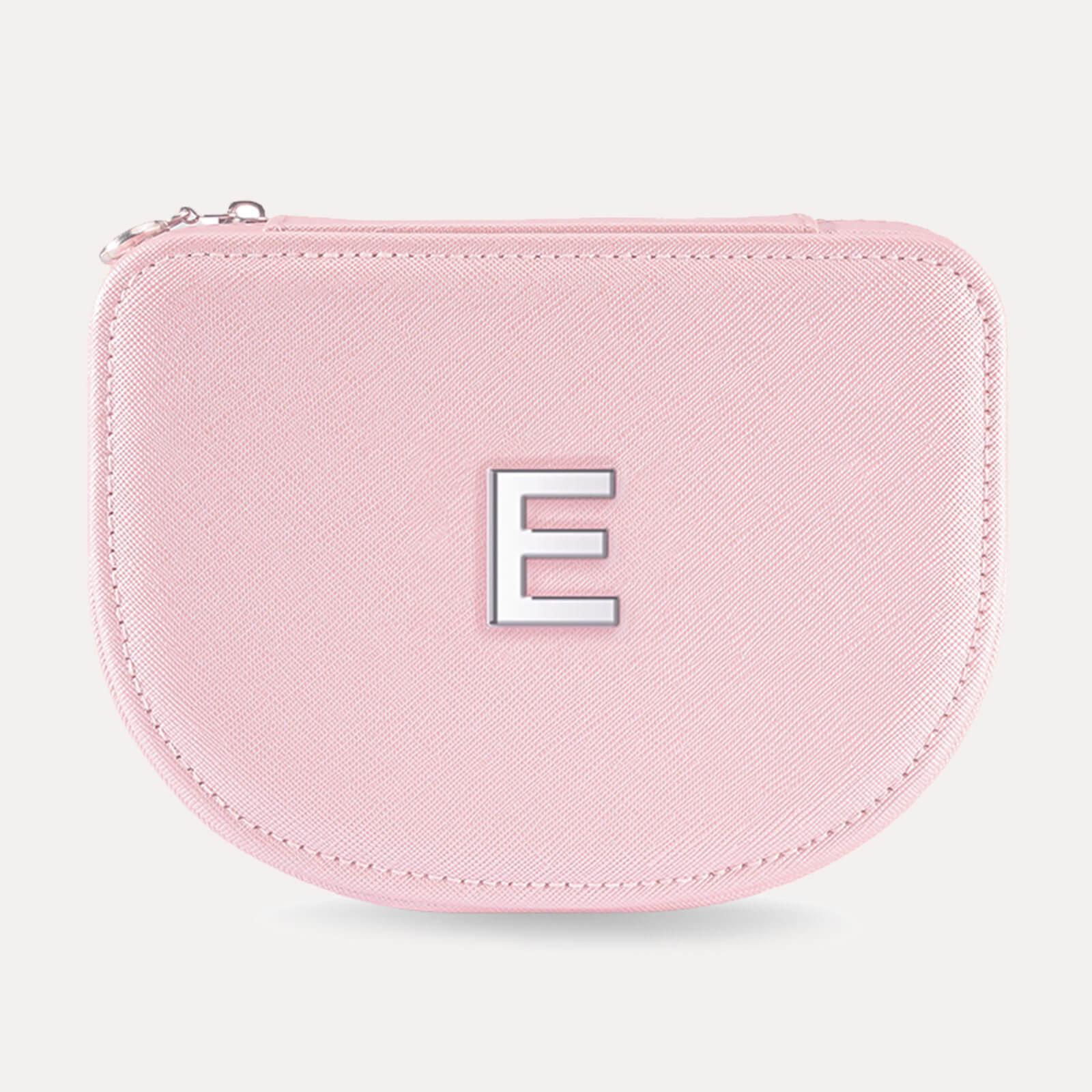 Personalized Travel Jewelry Case with Initial