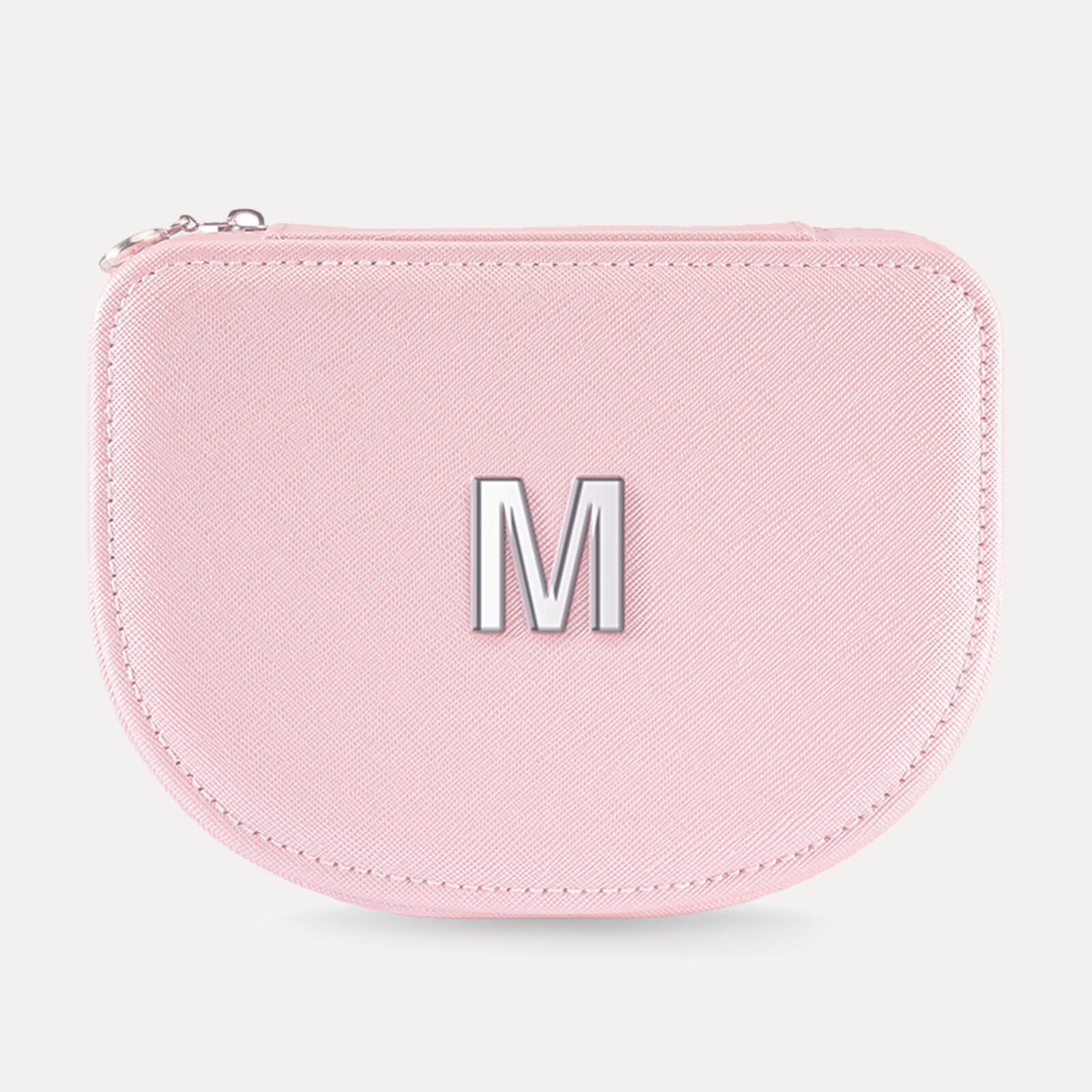 Personalized Travel Jewelry Case with Initial