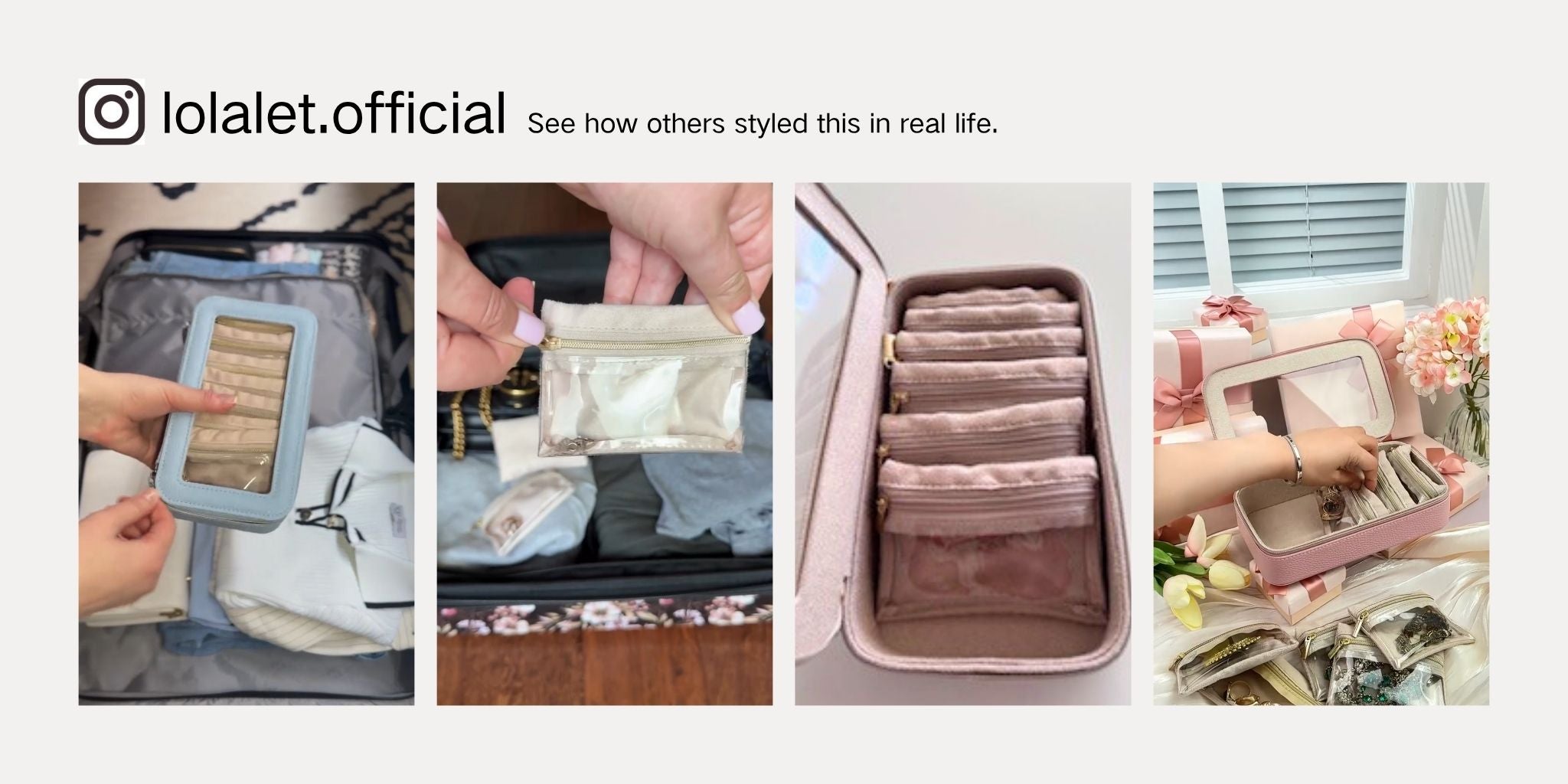 8 in 1 Travel Jewelry Case