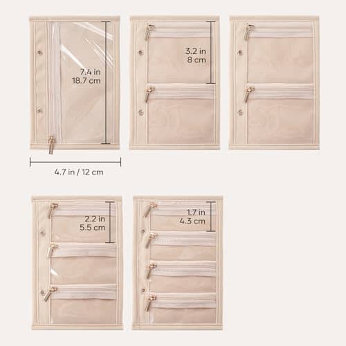 Travel Jewlery Storage Book