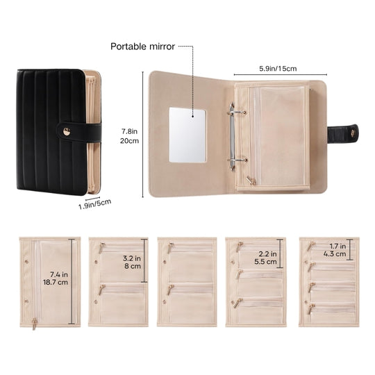 Travel Jewlery Storage Book