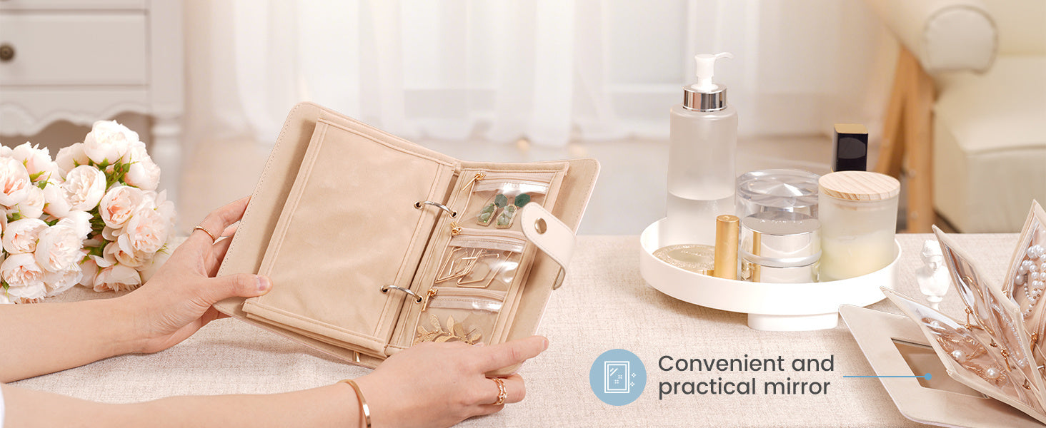 Travel Jewlery Storage Book