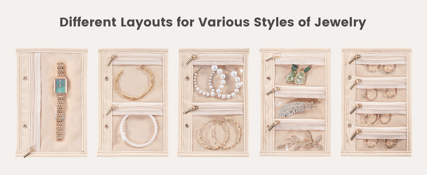 Travel Jewlery Storage Book