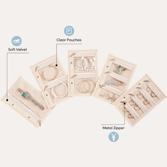 Travel Jewlery Storage Book
