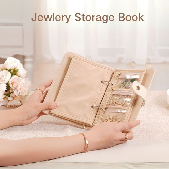 Travel Jewlery Storage Book