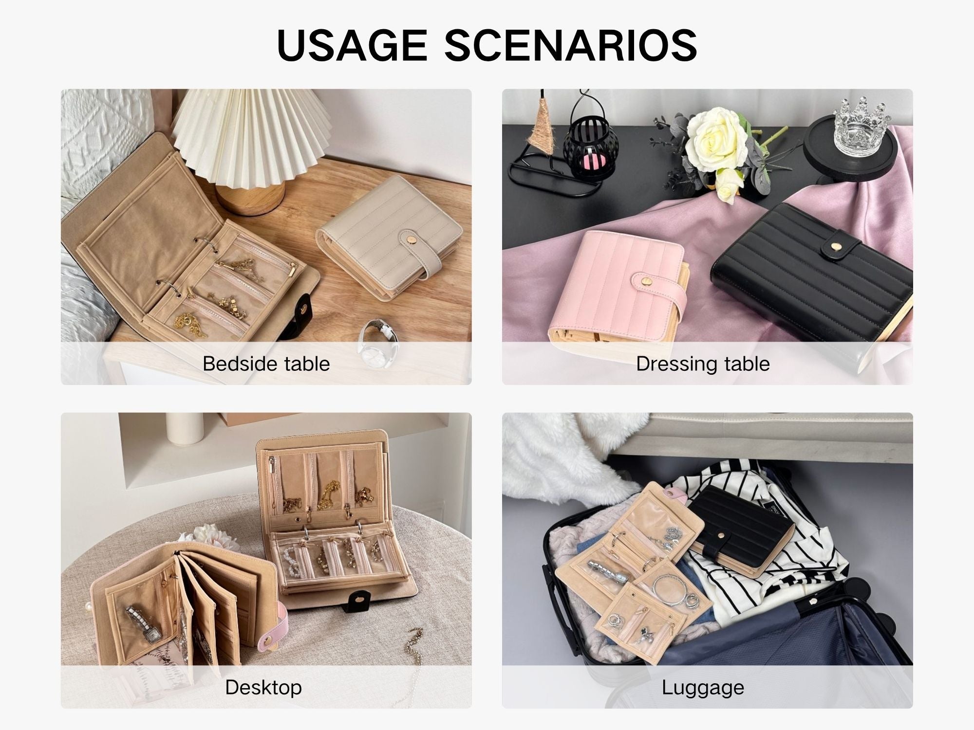 Travel Jewlery Storage Book