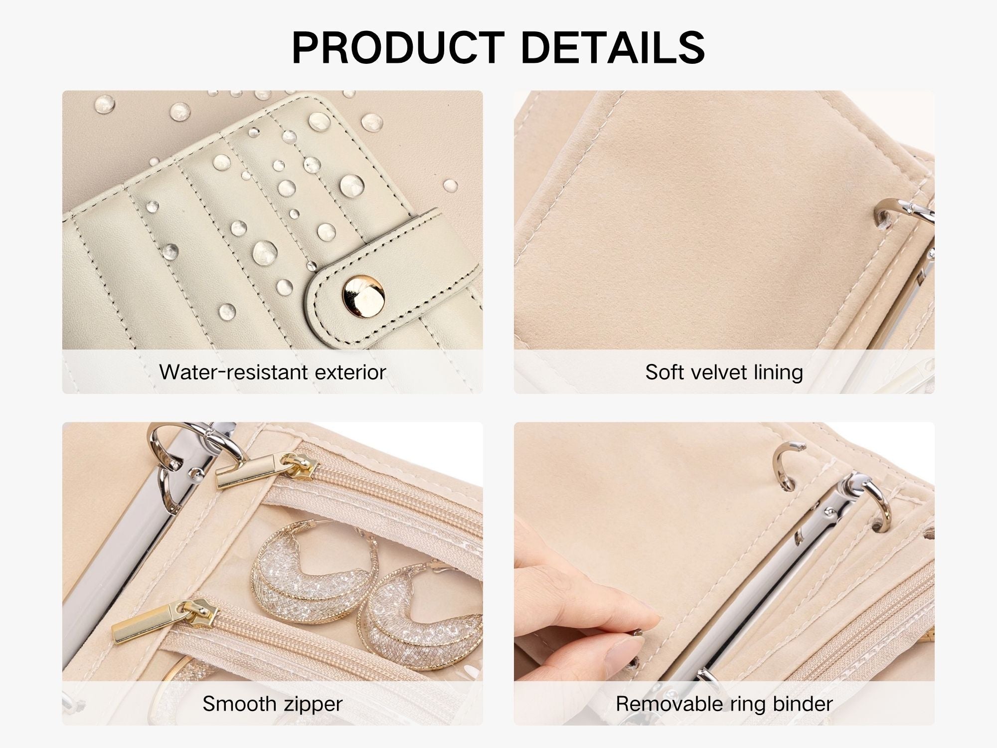 Travel Jewlery Storage Book