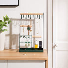 Jewelry Organizer Stand with Ring Tray