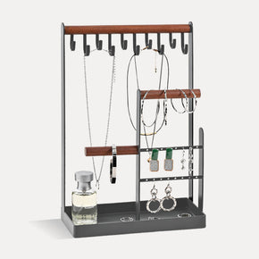 jewelry stand holder grey