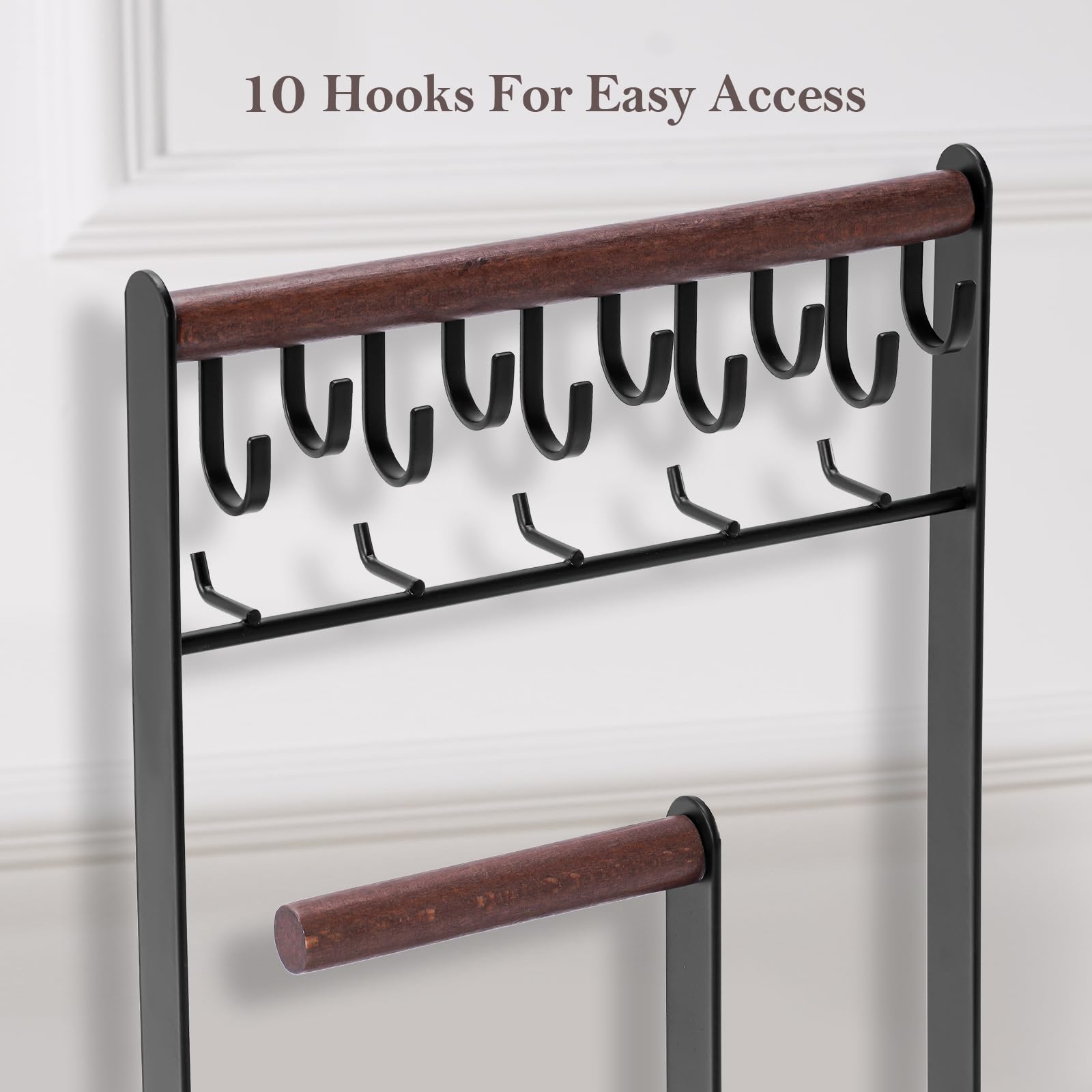 Jewelry Organizer Stand with Ring Tray