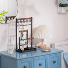 Jewelry Organizer Stand with Ring Tray