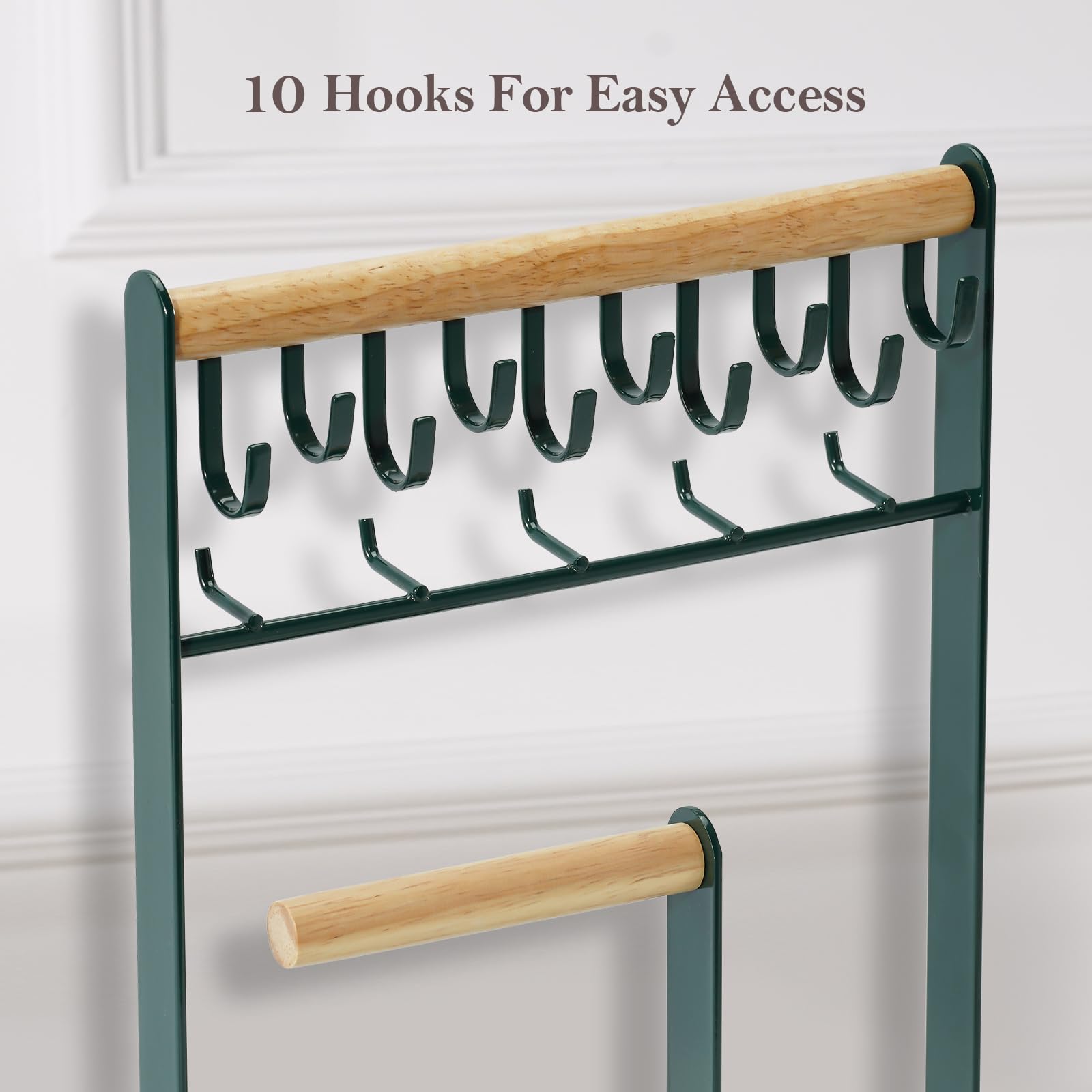 Jewelry Organizer Stand with Ring Tray