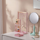 Jewelry Organizer Stand with Ring Tray