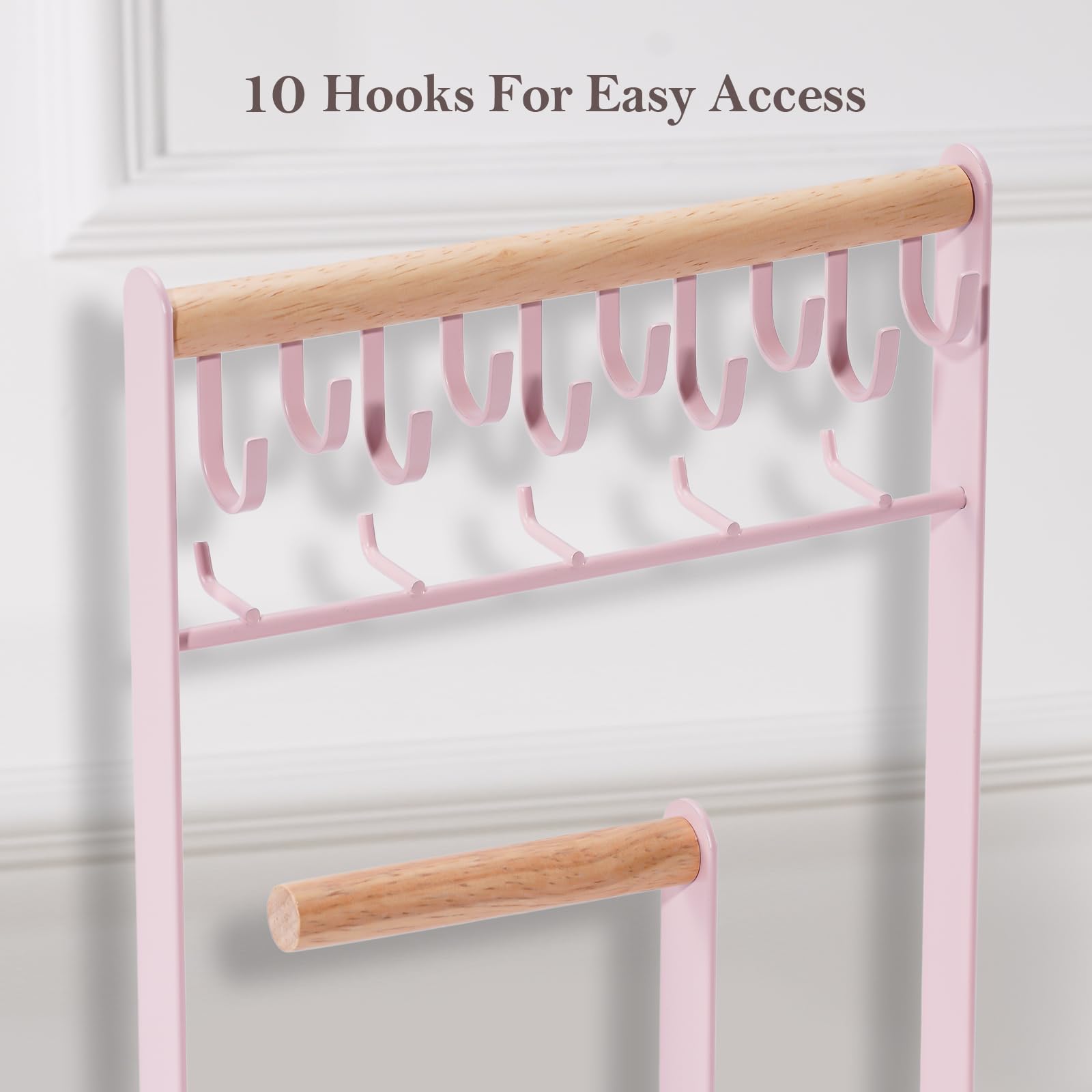 Jewelry Organizer Stand with Ring Tray