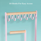 Jewelry Organizer Stand with Ring Tray