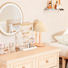 Jewelry Organizer Stand with Ring Tray