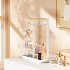 Jewelry Organizer Stand with Ring Tray