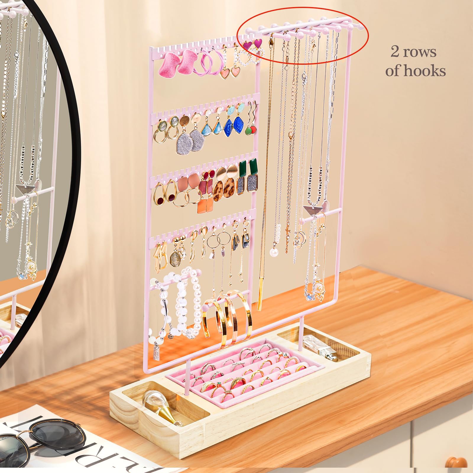 Jewelry Stand Earring Organizer Tree