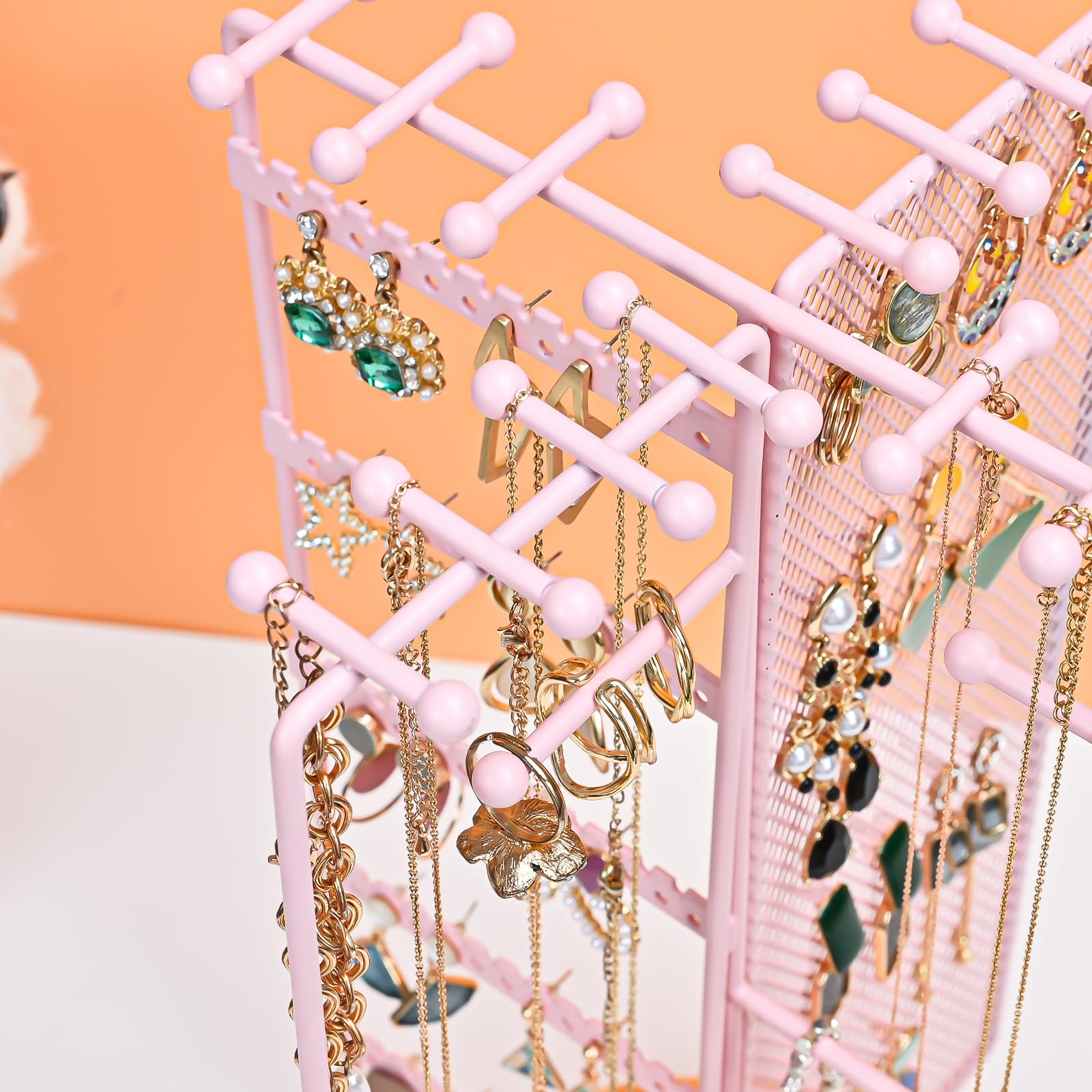 360 Degree Rotating Jewelry Stand