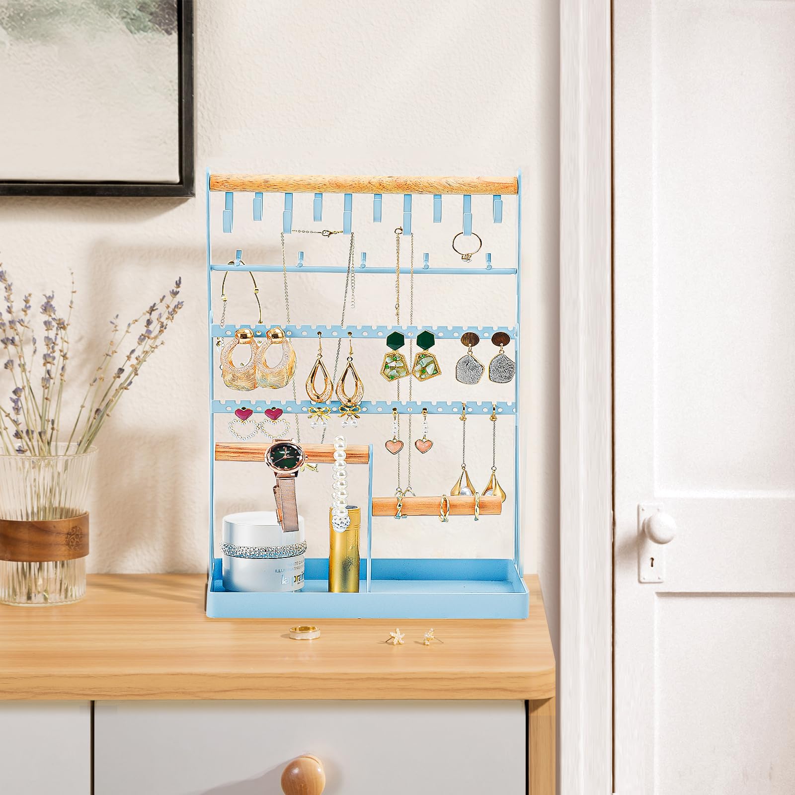 Jewelry Organizer Stand Necklace Organizer 6 Tiers