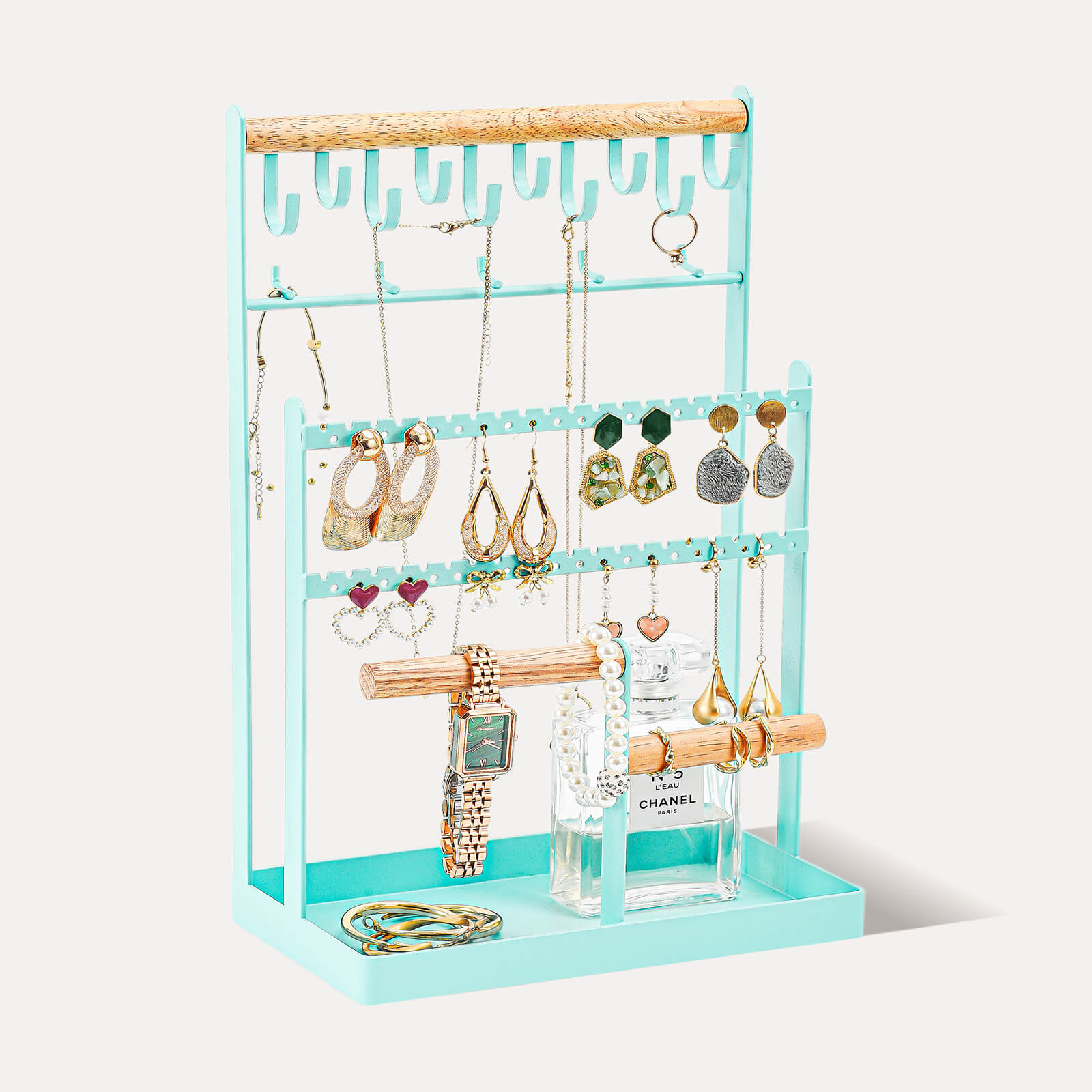 Jewelry Organizer Stand Necklace Organizer 6 Tiers