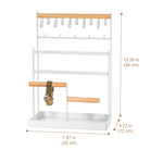 Jewelry Organizer Stand Necklace Organizer 6 Tiers