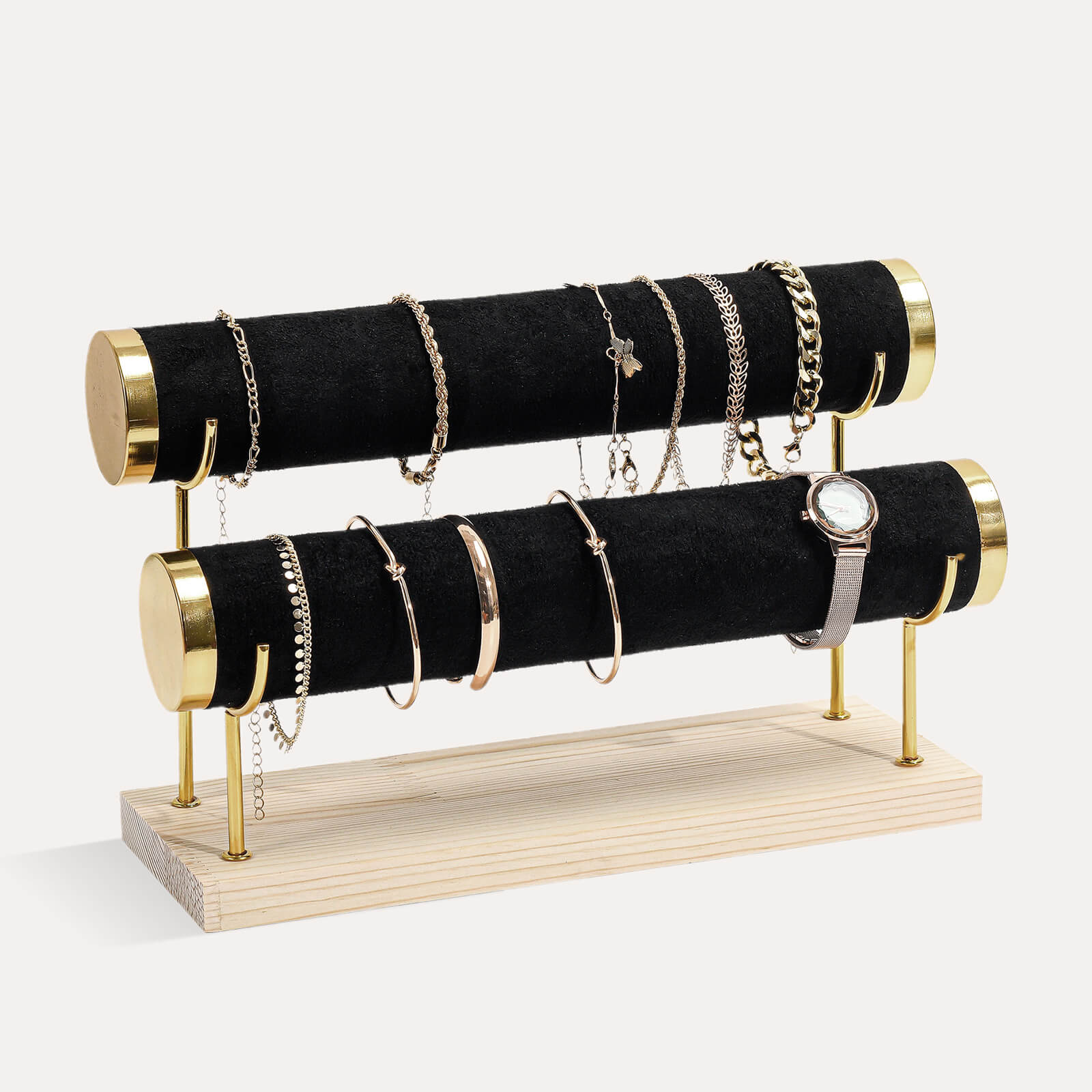 Gold Detachable Bangle Storage Rack