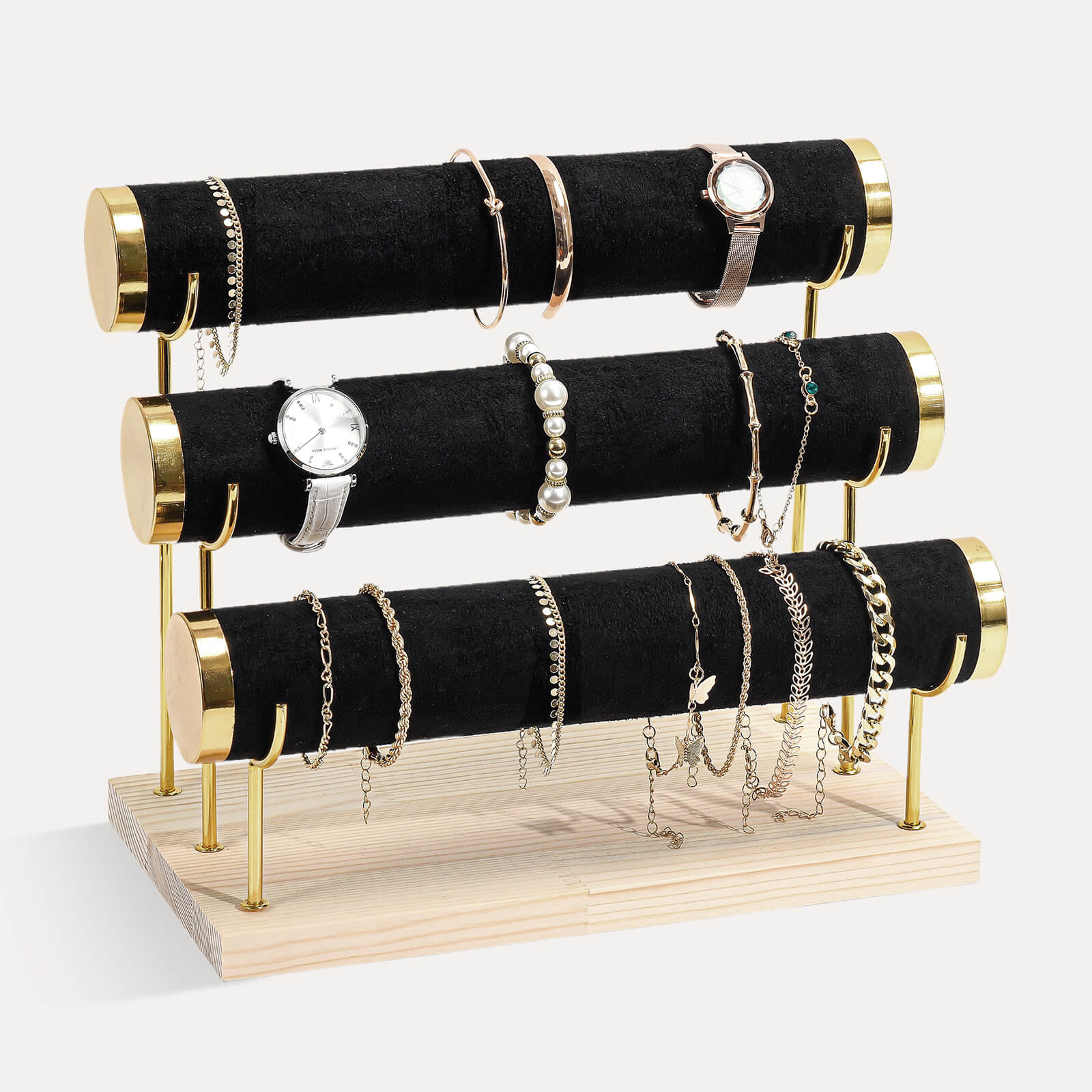 Gold Detachable Bangle Storage Rack